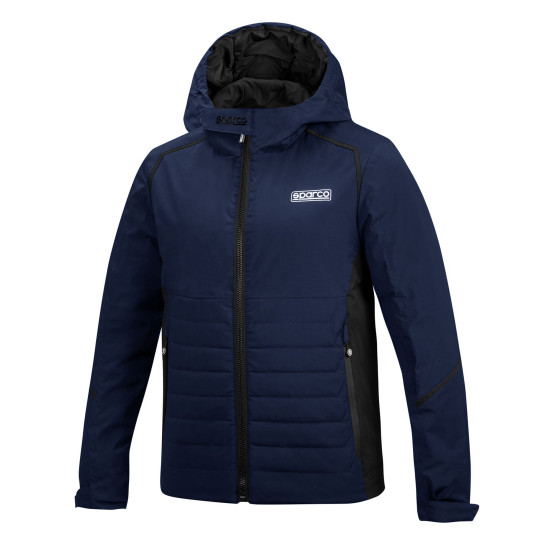 Sparco Winter Jacket - Blue / Black