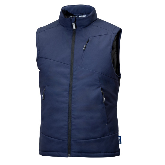 Sparco Sandford Grit Padded Vest - Navy Blue